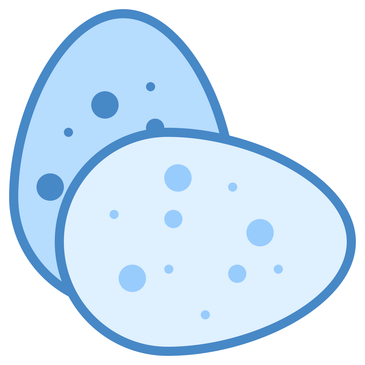 blue ui style eggs icon