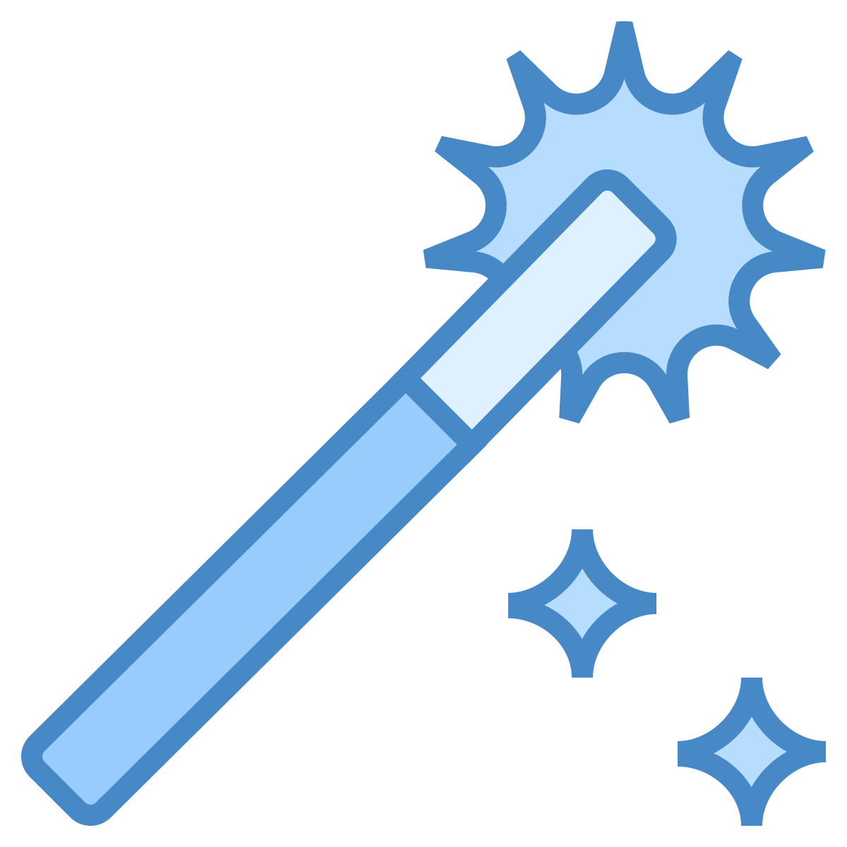 blue ui style fantasy icon