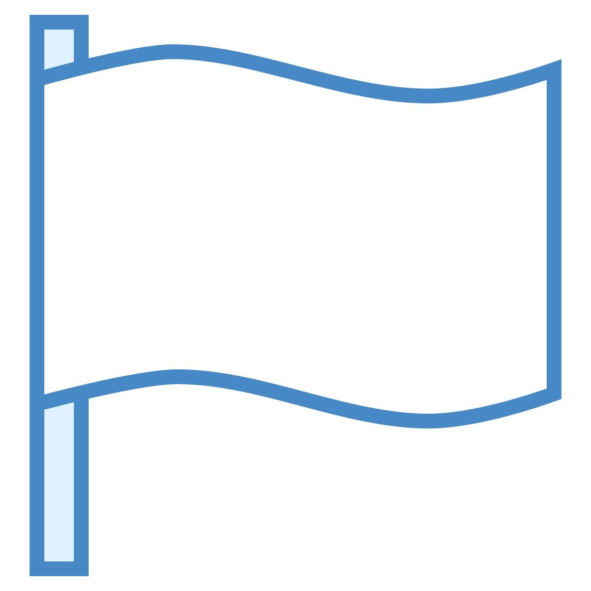 blue ui style drapeau 2 icon