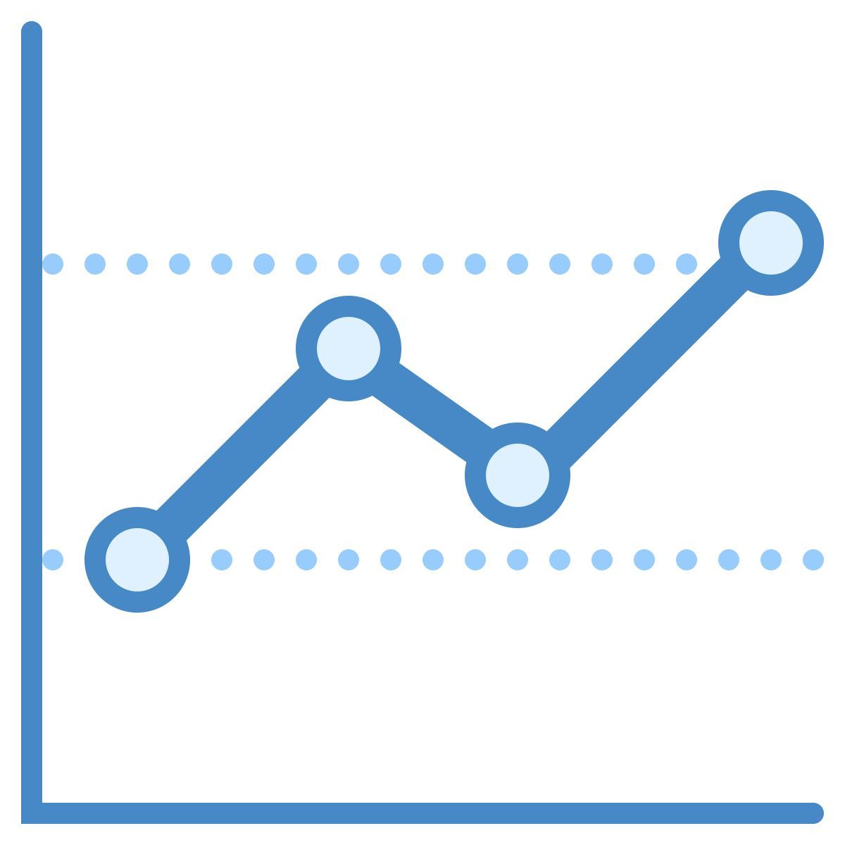 blue ui style graphique icon