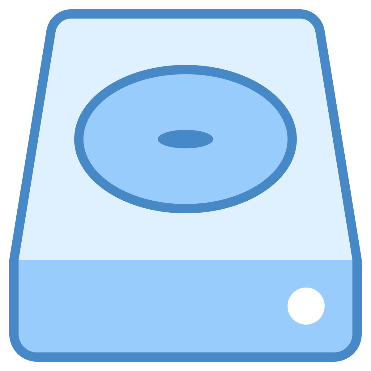 blue ui style hdd icon