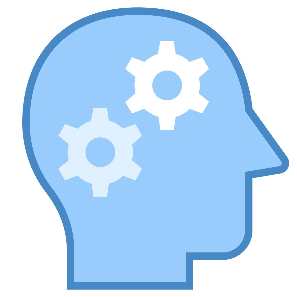 blue ui style 学习 icon