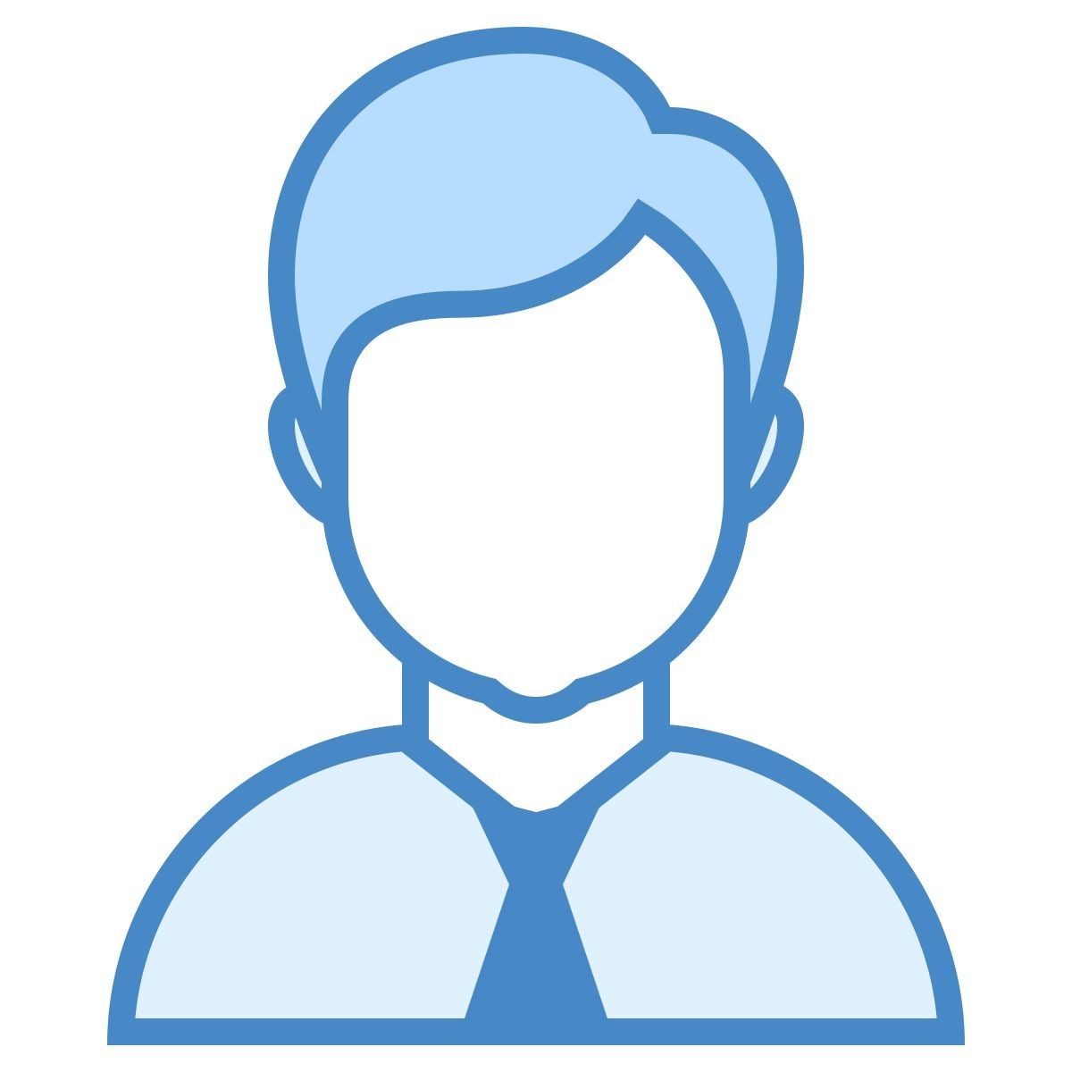 blue ui style manager icon