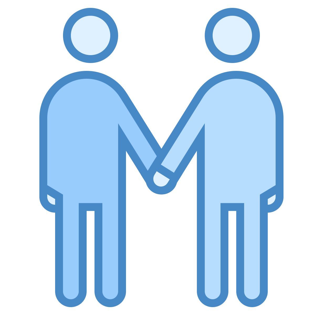 blue ui style 会议 icon