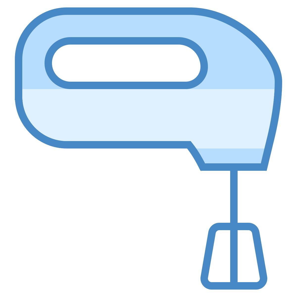 blue ui style 믹서 icon