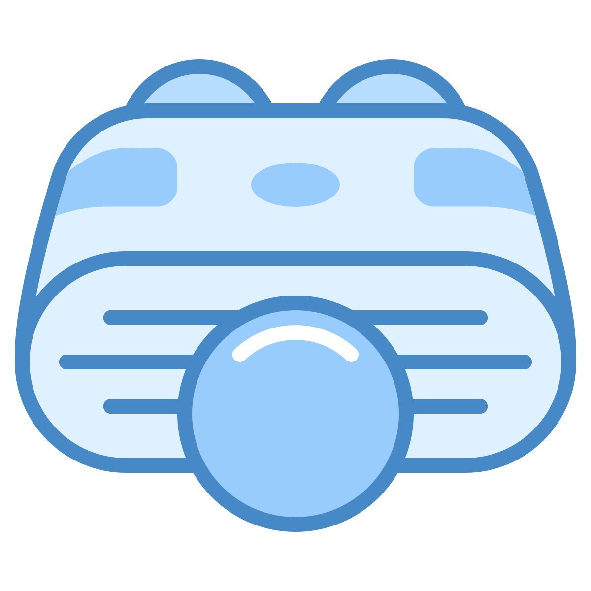 blue ui style 나이트 비전 icon