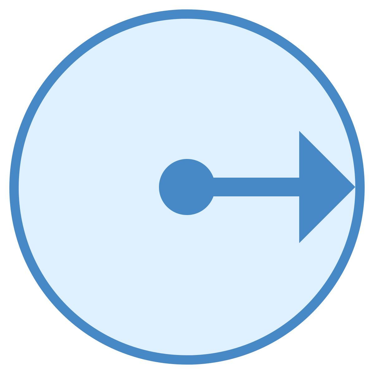 blue ui style 半径 icon