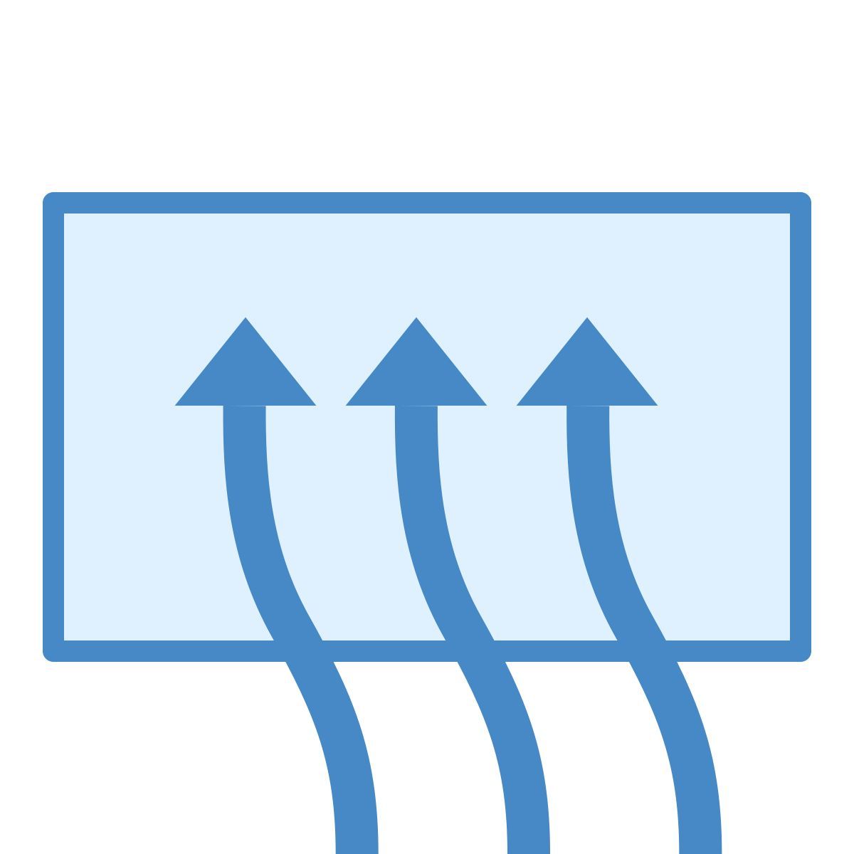 blue ui style 후면 창 defogger icon