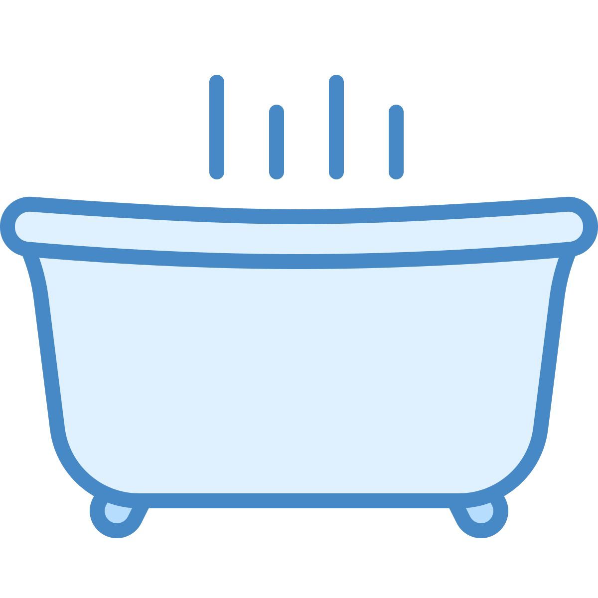 blue ui style spa icon