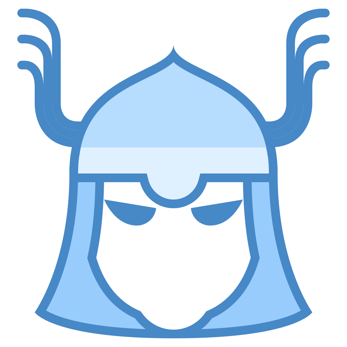 blue ui style thor icon