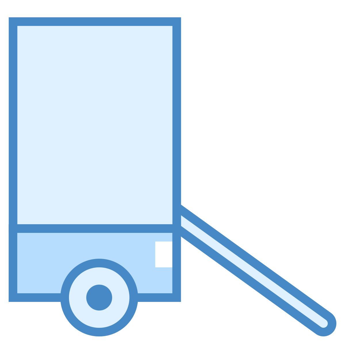 blue ui style rampe pour camions icon