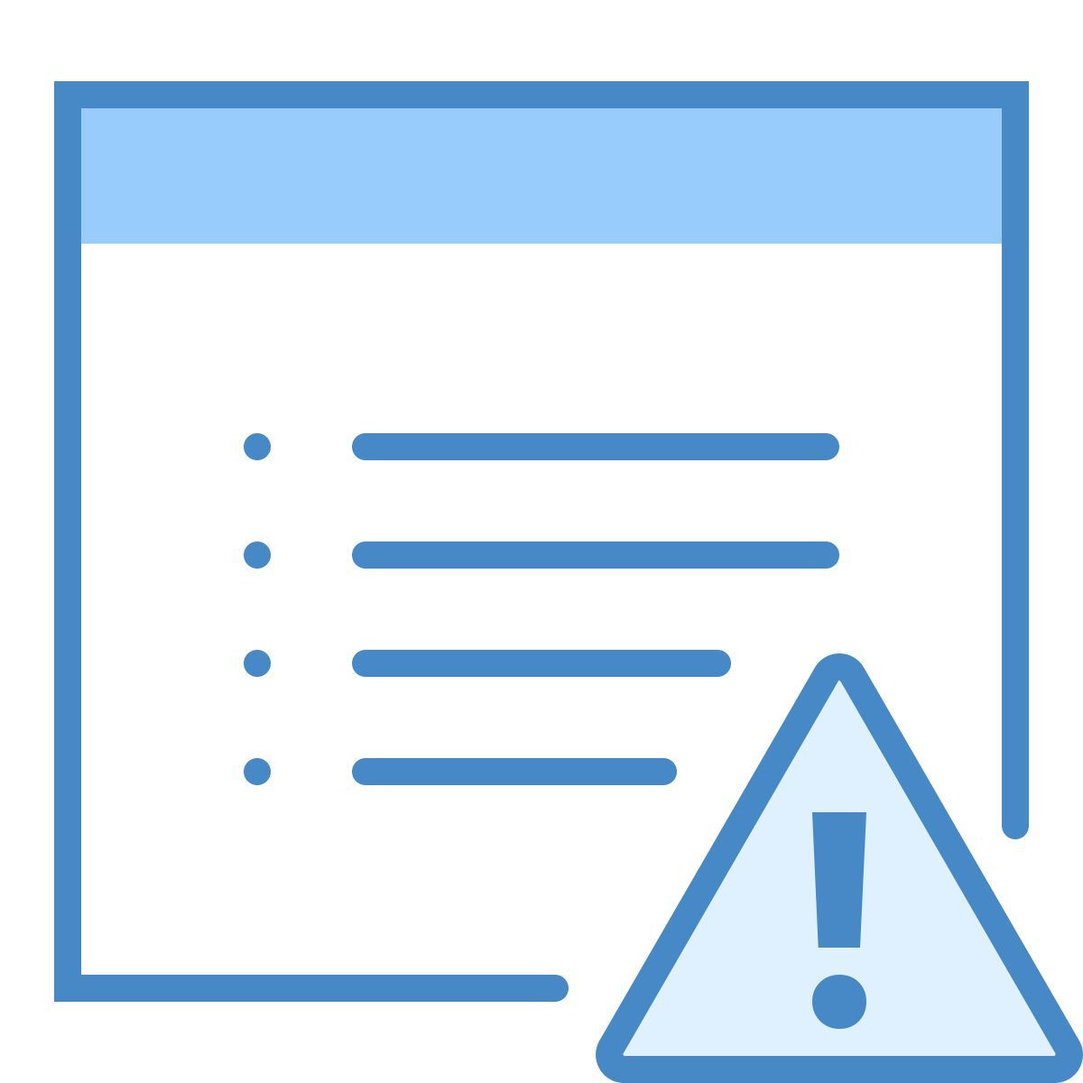 blue ui style 紧急属性 icon