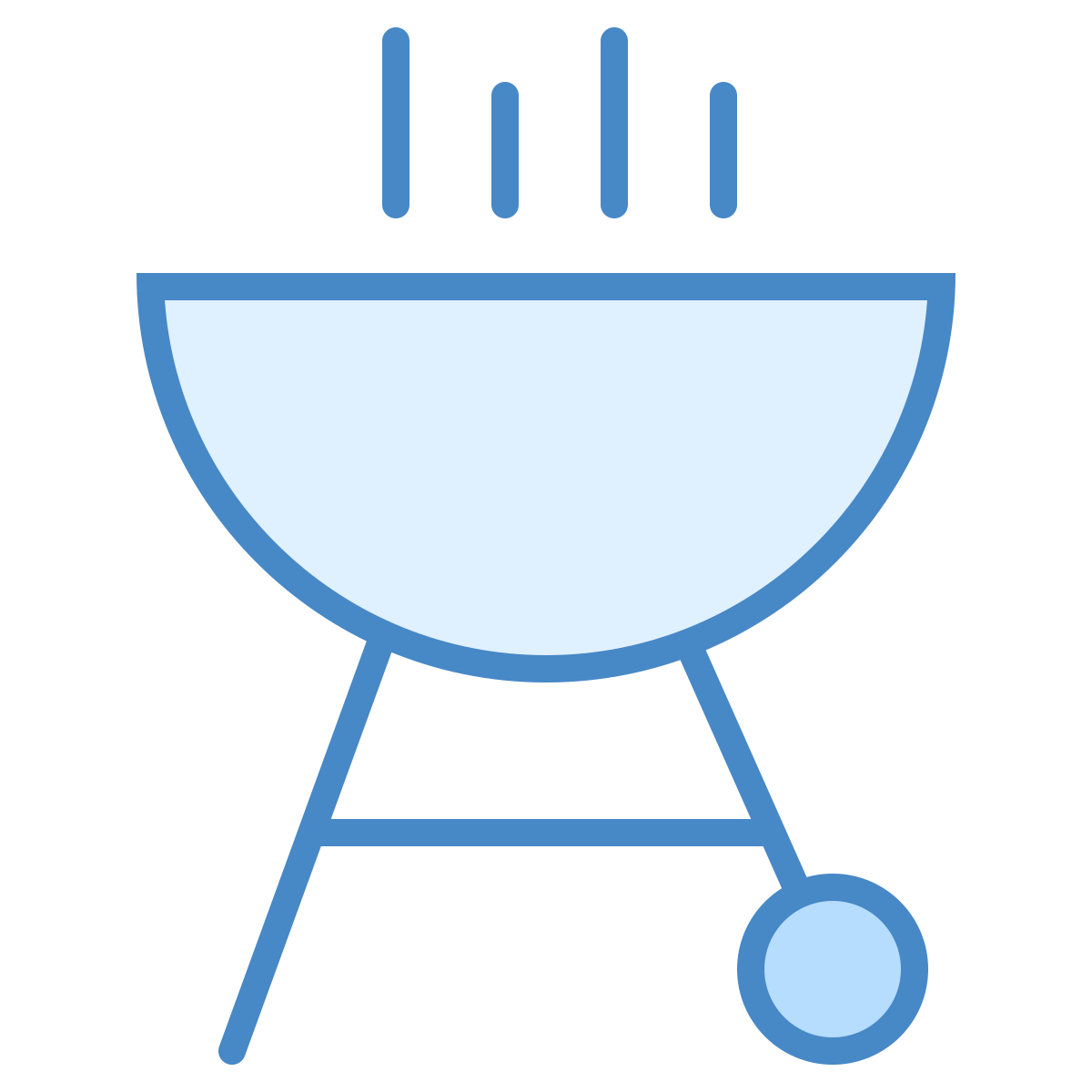 blue ui style weber icon