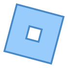 Roblox icon in Blue UI Style