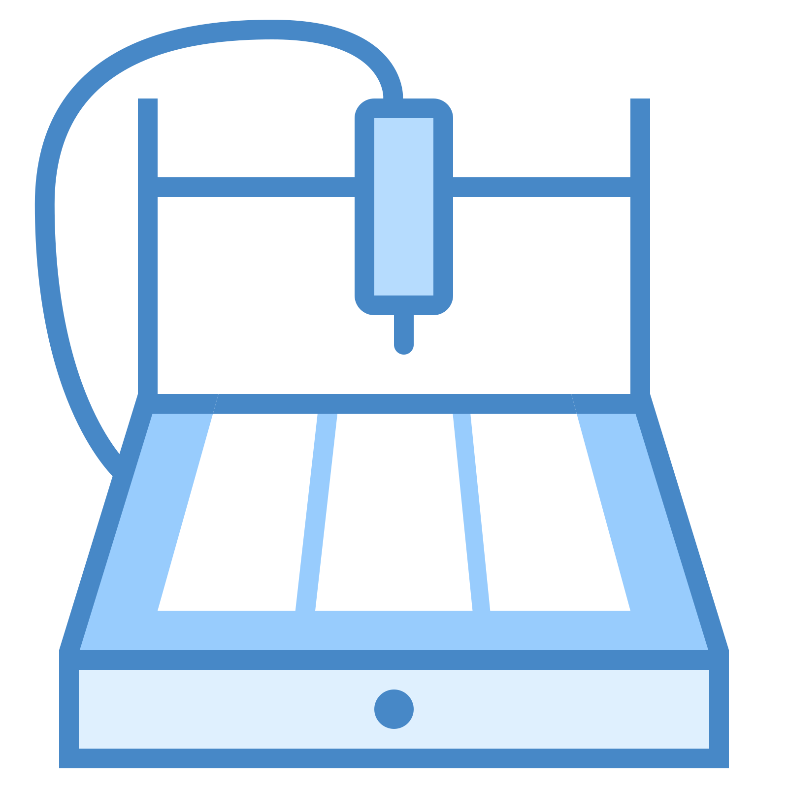 Download CNC Machine Icon - free download, PNG and vector