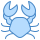 Blue UI icon