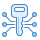 Blue UI icon