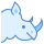 Blue UI icon
