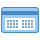 Blue UI icon