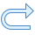 u turn-to-right icon