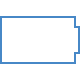 Blue UI icon