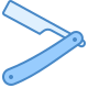 straight razor icon