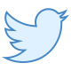 Blue UI icon