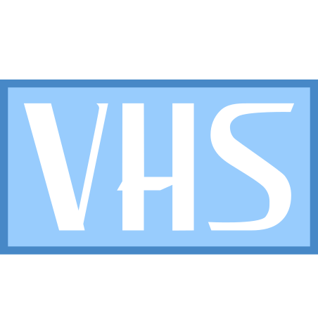 VHS icon in Blue UI Style