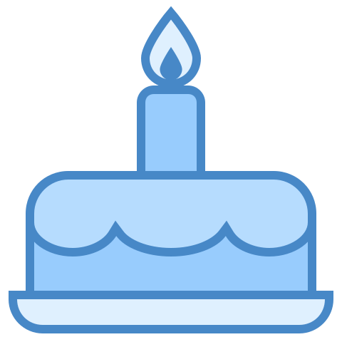 Icones Gateau D Anniversaire Au Style Blue Ui Icones Gateau D Anniversaire Au Style Blue Ui