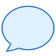 speech bubble--v2 icon