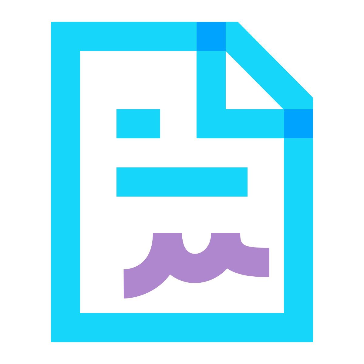 water color style accord icon