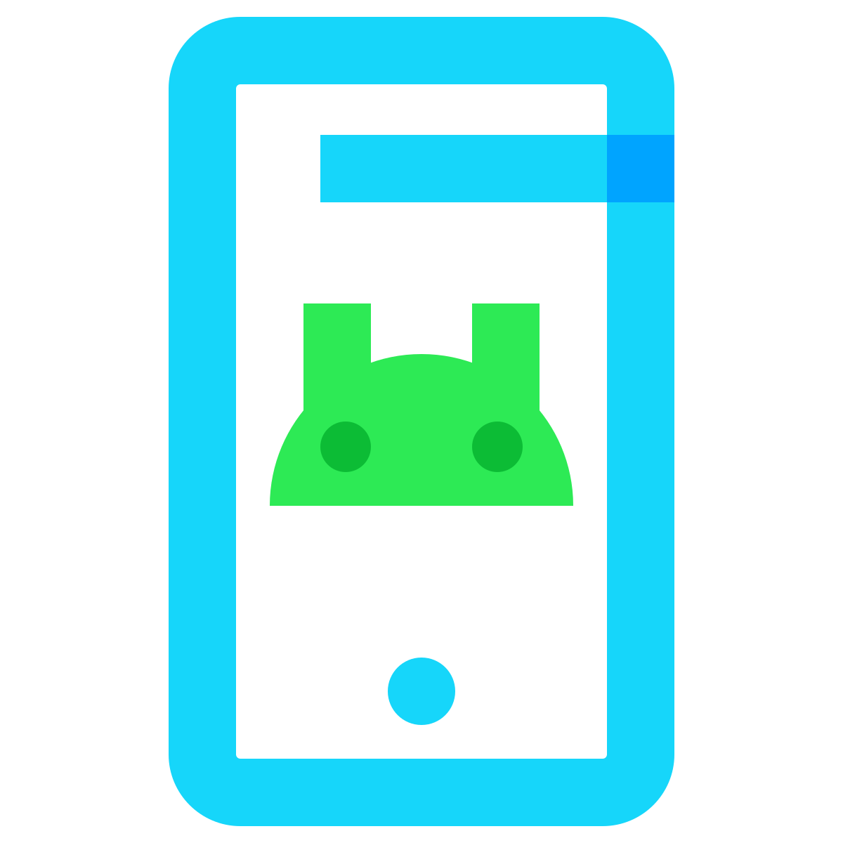 water color style android icon