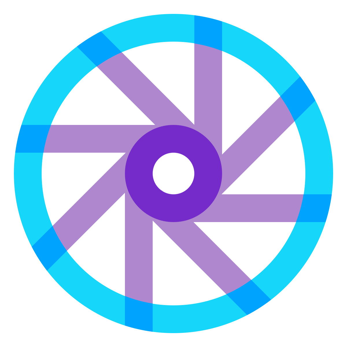 water color style aperture icon