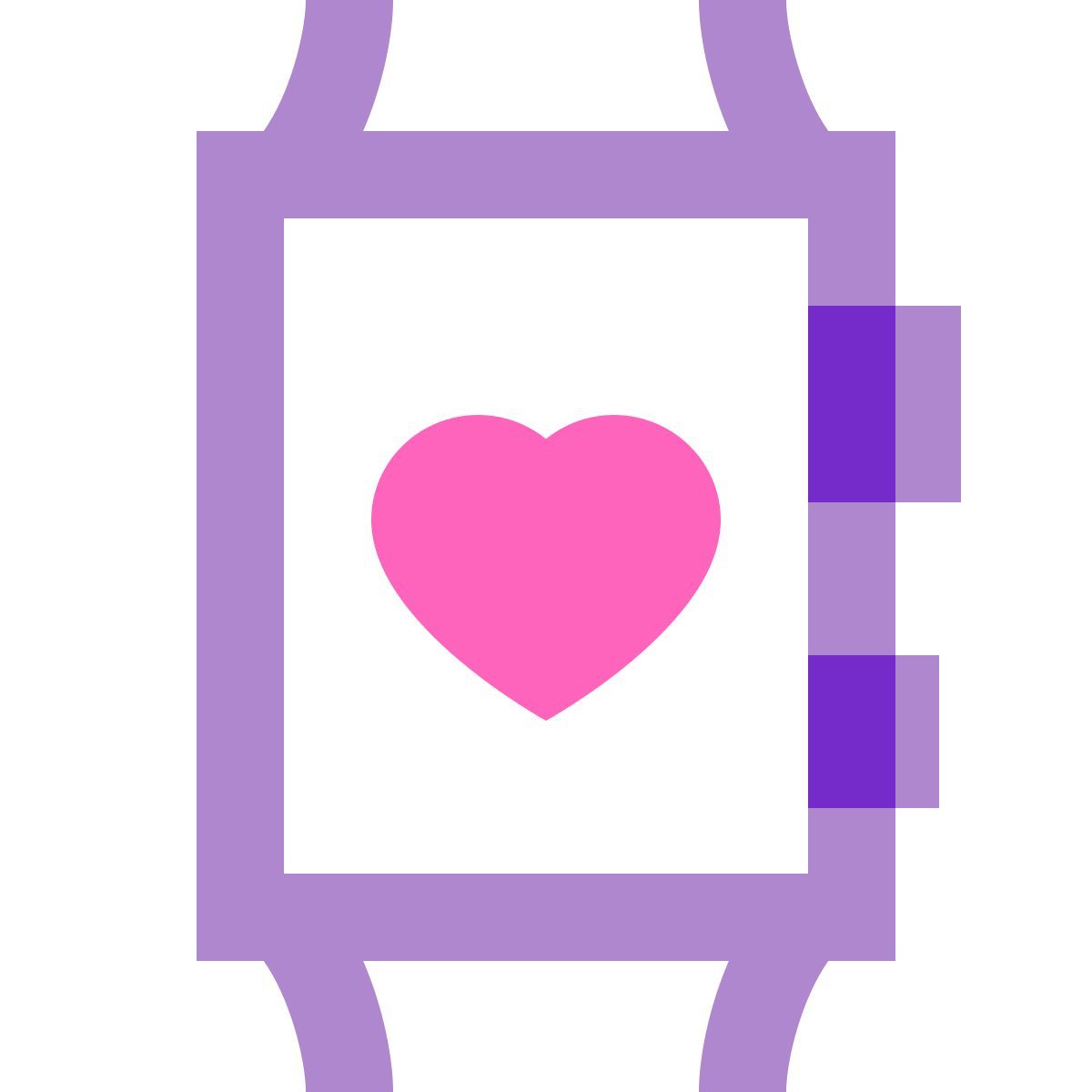 water color style 애플 시계 앱 icon