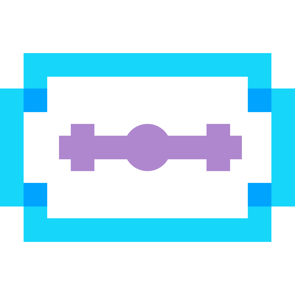 water color style blade icon