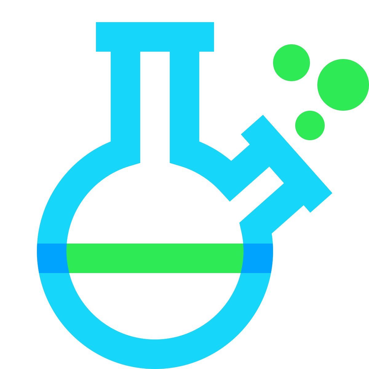 water color style bong icon