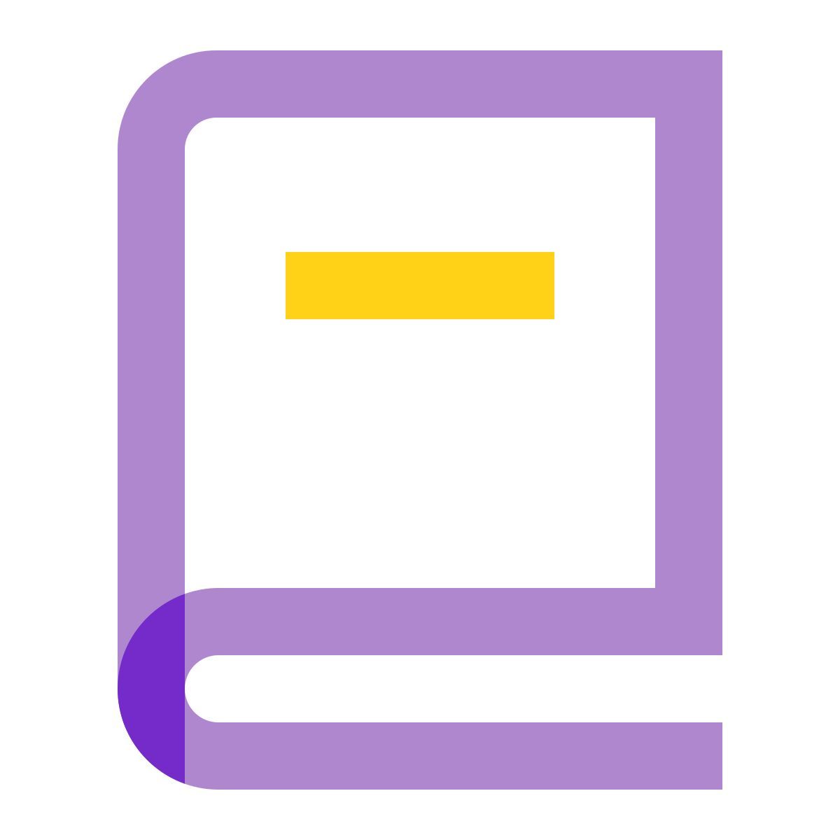 water color style 书 icon