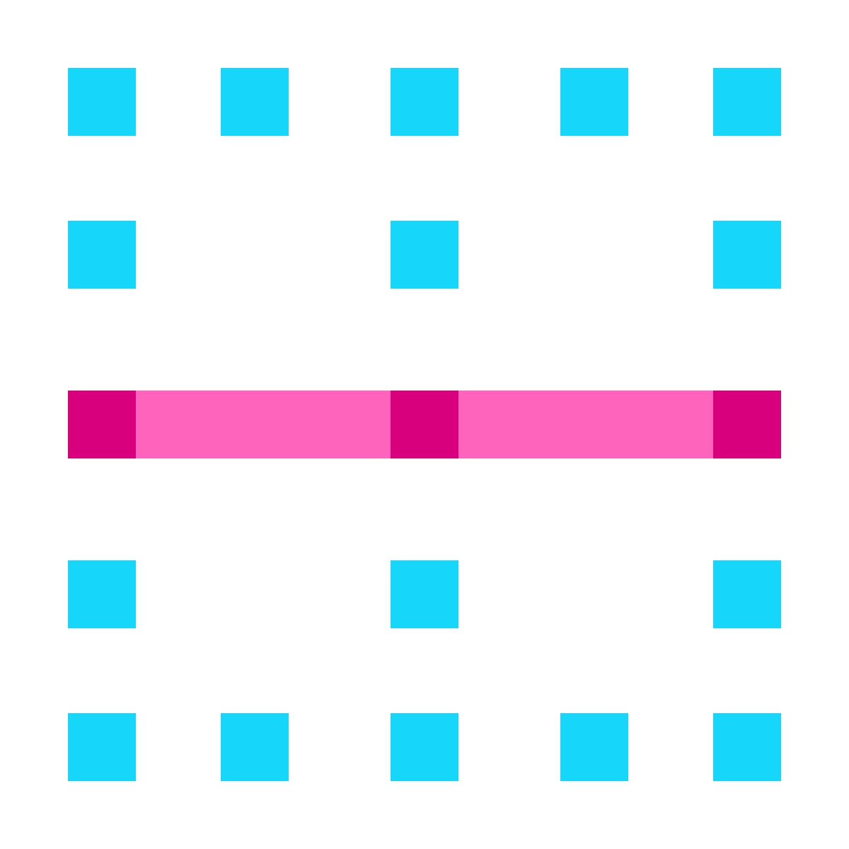 water color style border horizontal icon