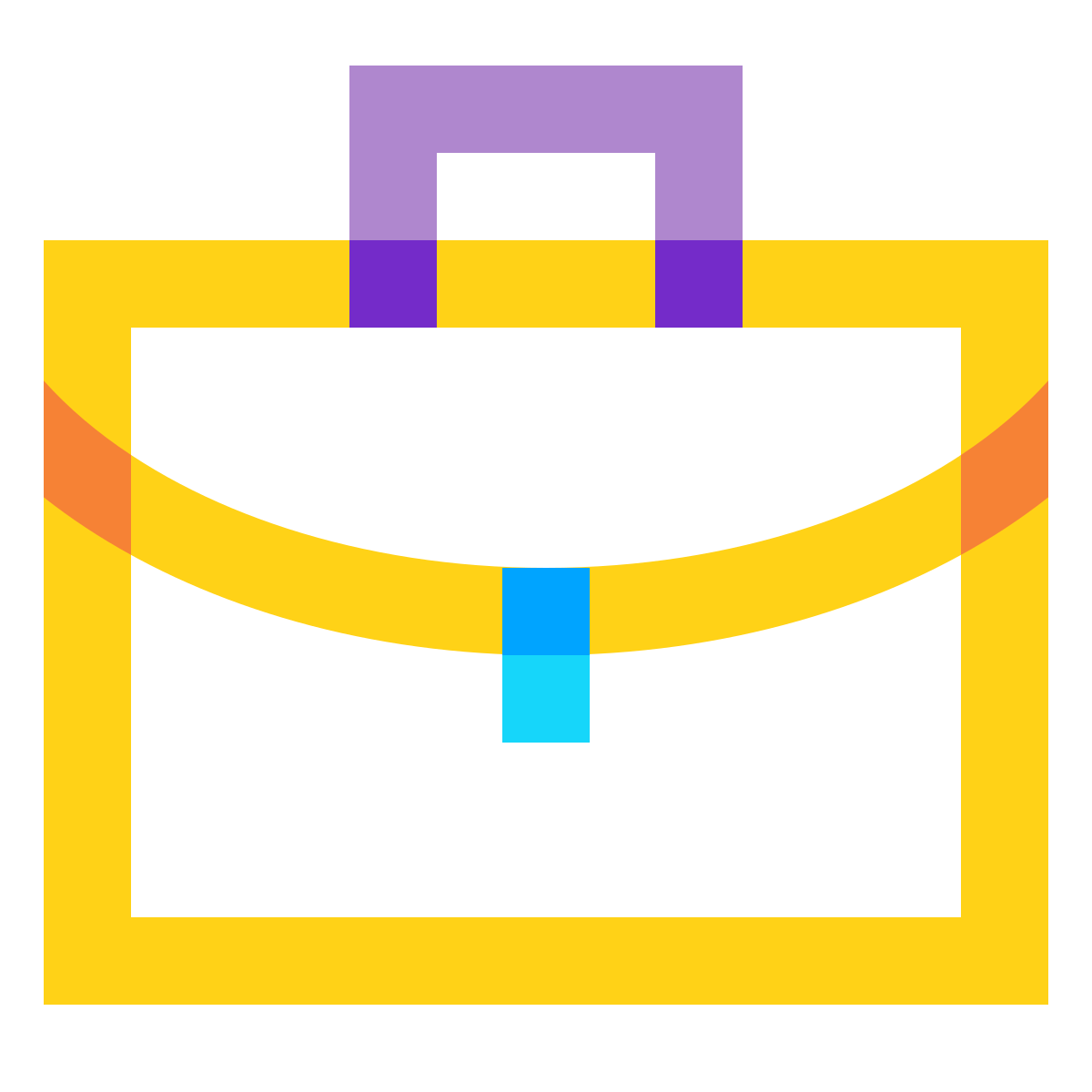 water color style business icon