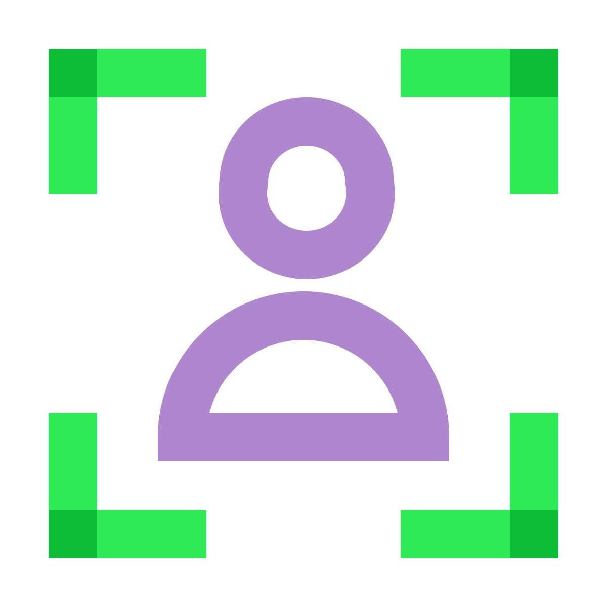 water color style gestión de clientes icon