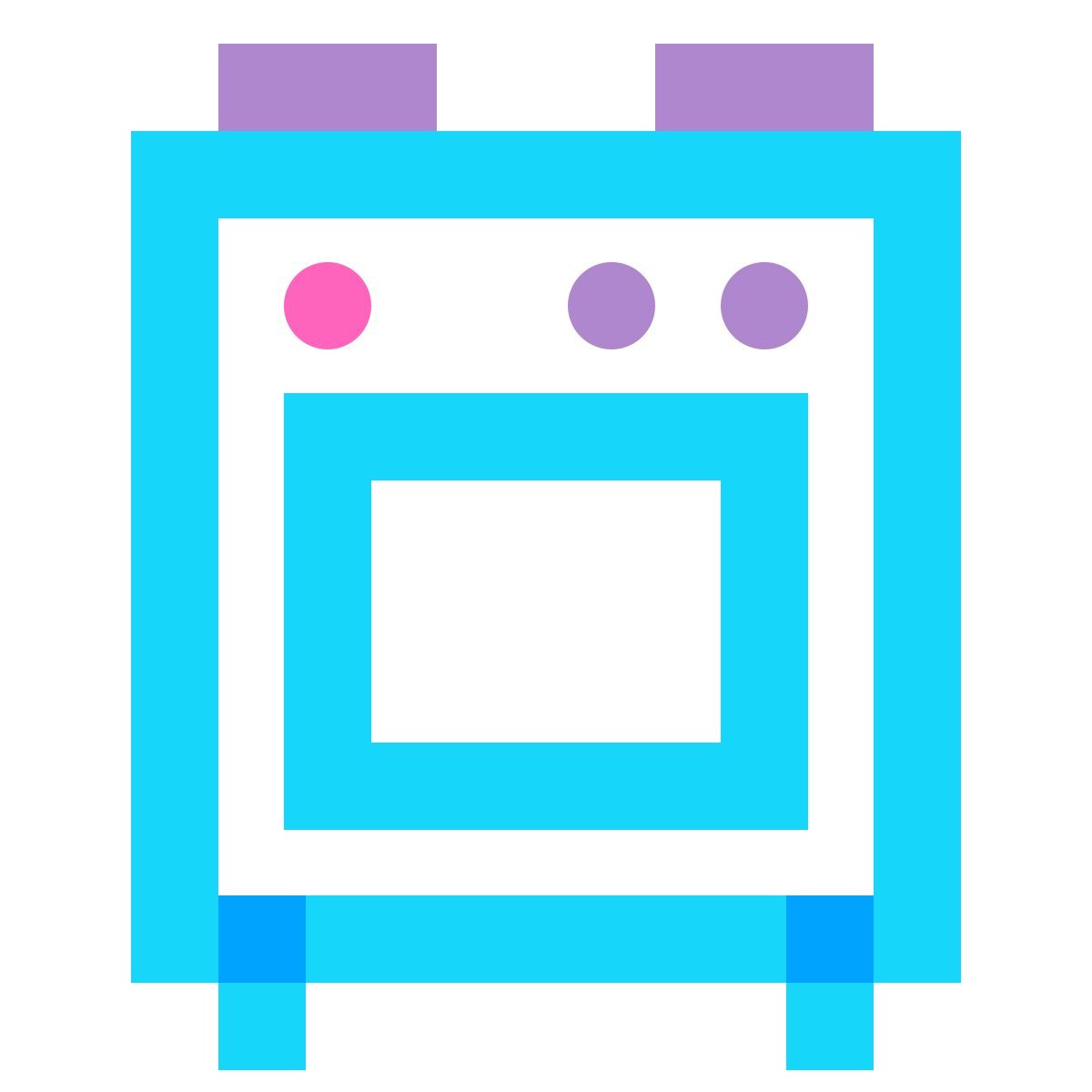 water color style 요리 도구 icon