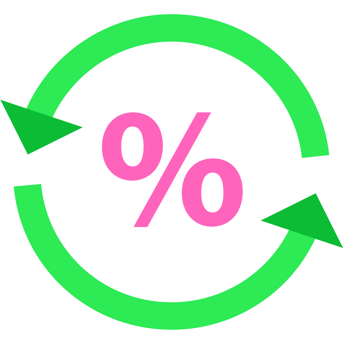 water color style dividends icon