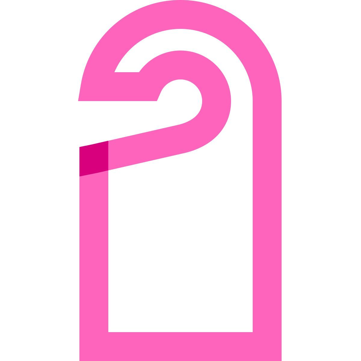 water color style 门衣架 icon