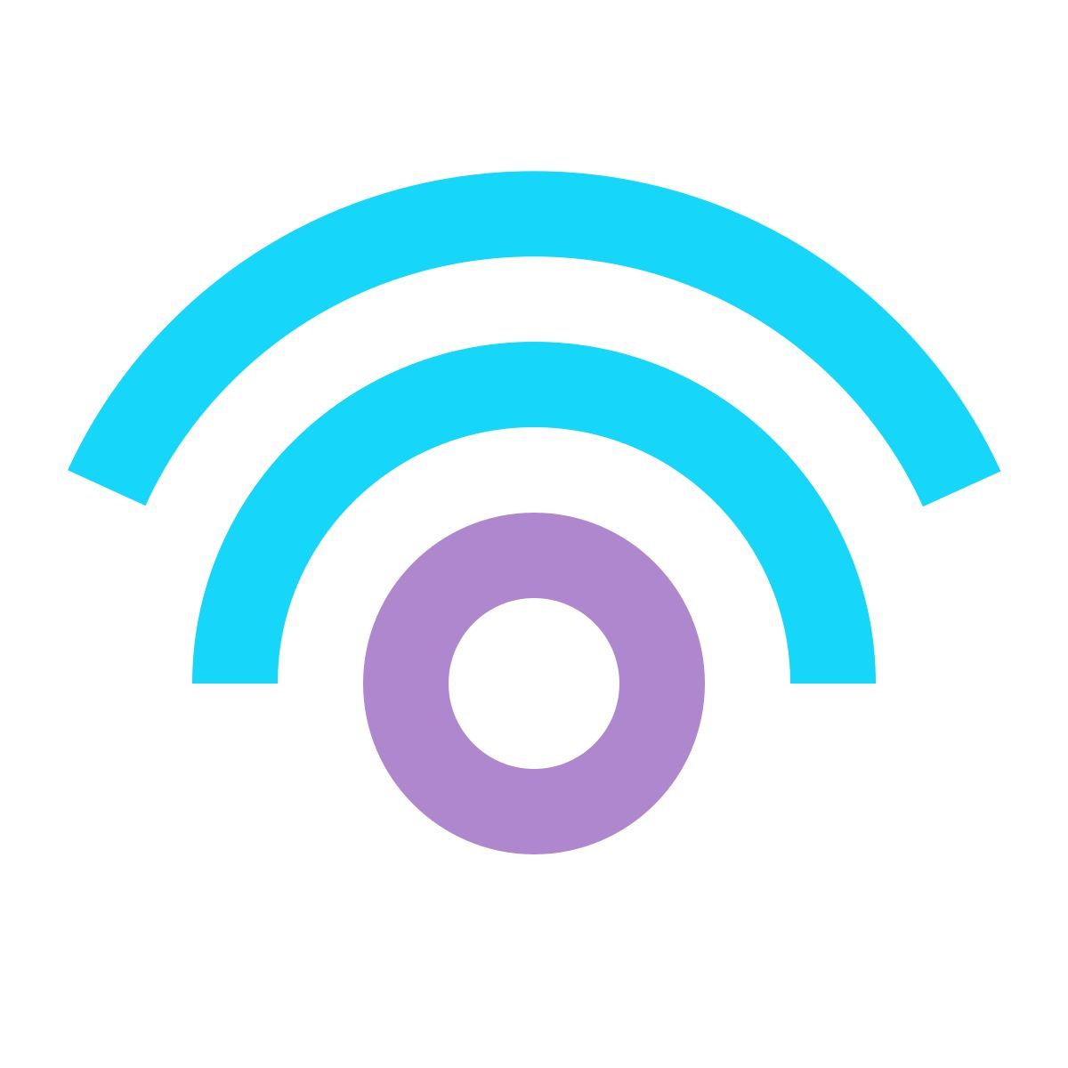 water color style double tap icon