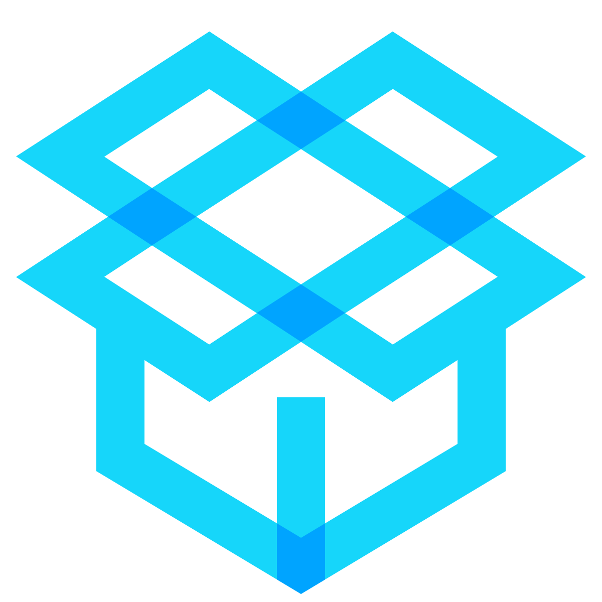 water color style dropbox icon