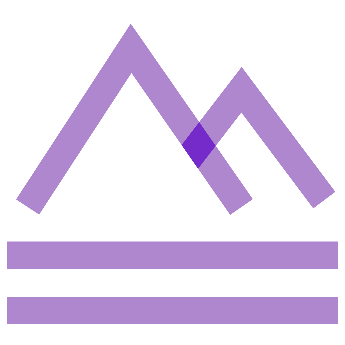 water color style earth element icon