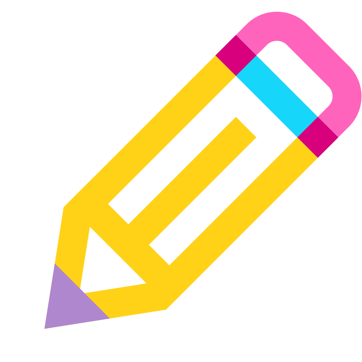 water color style edit icon
