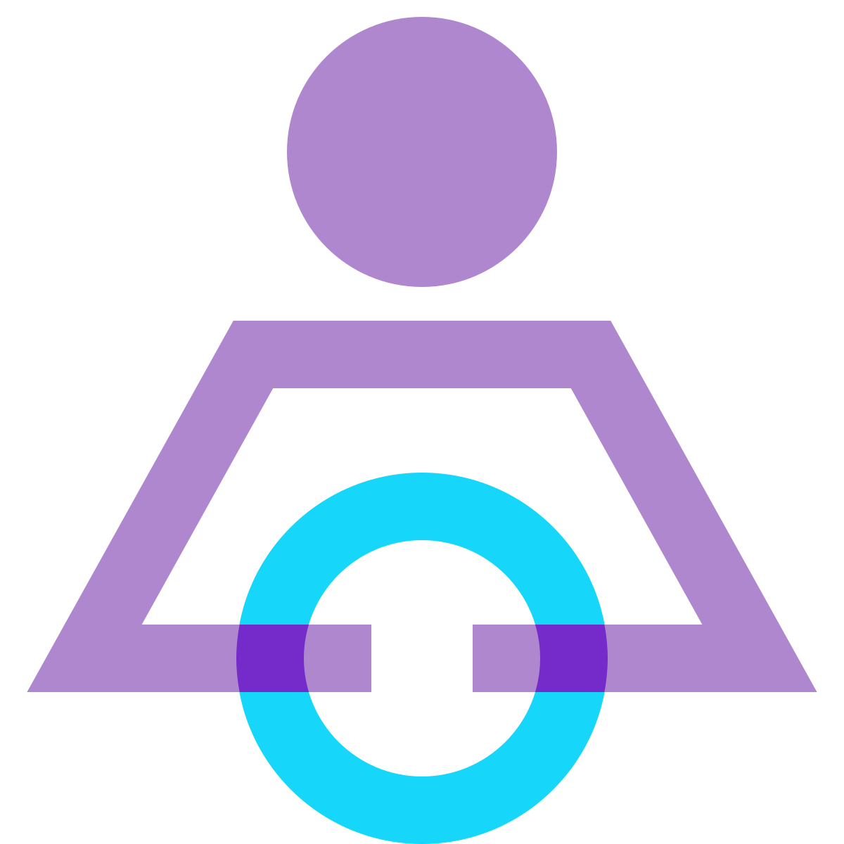 water color style fortune teller icon