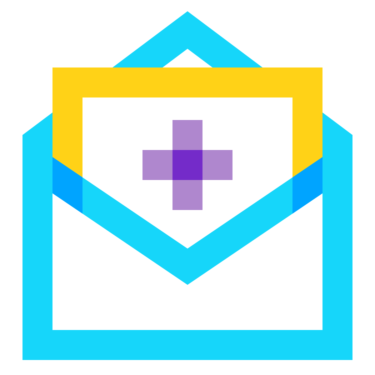 water color style invite icon