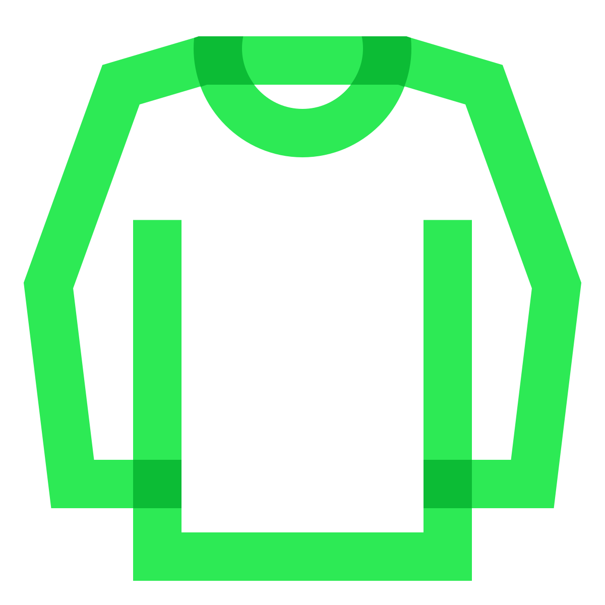 water color style jumper icon